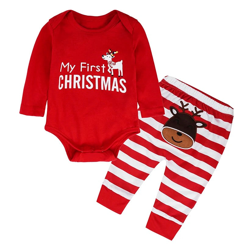 Infant Baby Christmas Soft Pijamas