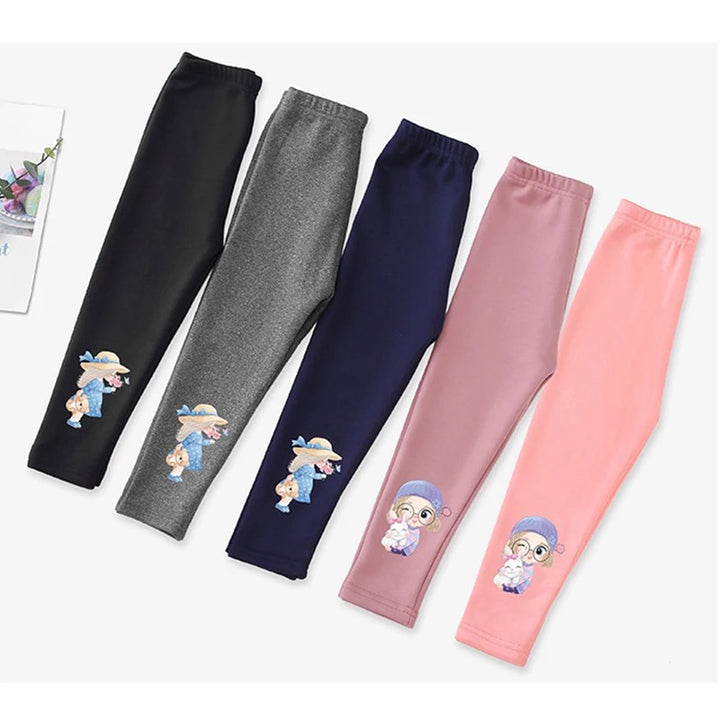 Kids Leggings Thick Fleece Kids Pants