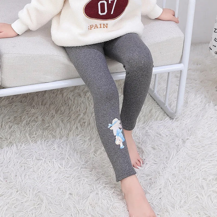 Kids Leggings Thick Fleece Kids Pants