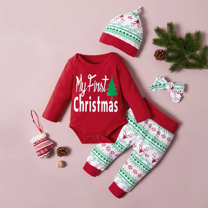 Infant Baby Christmas Soft Pijamas