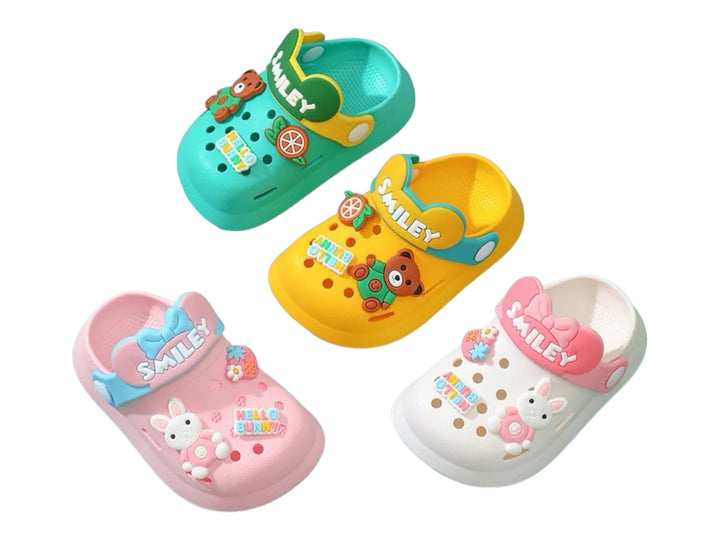 Kids non-slip Cartoon Silicone Sandals Shoes for Baby toodlers