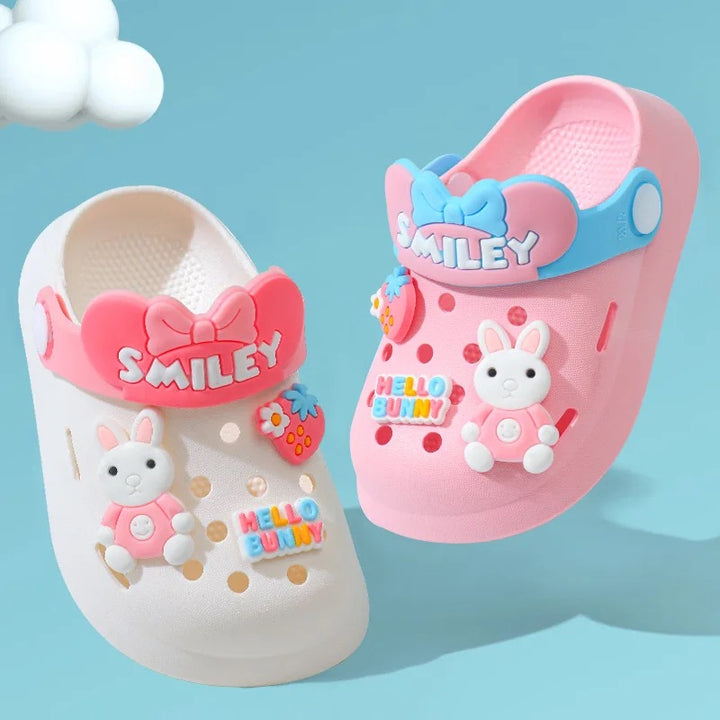 Kids non-slip Cartoon Silicone Sandals Shoes for Baby toodlers