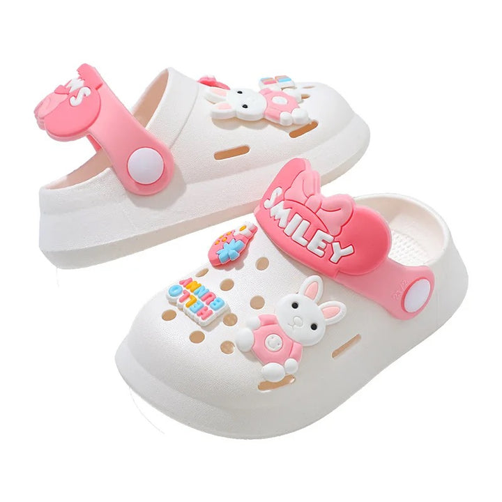 Kids non-slip Cartoon Silicone Sandals Shoes for Baby toodlers