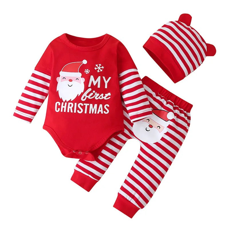 Infant Baby Christmas Soft Pijamas