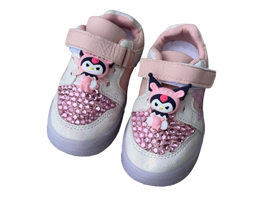 Custom Soft  Light up Luminous Cartoon Kids baby Sneakers - for Summer Winter Spring Fall