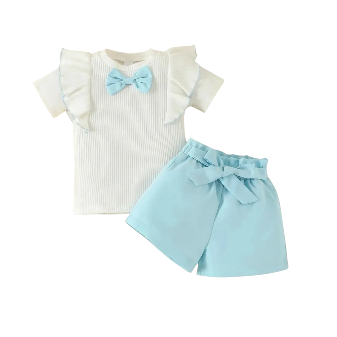 Cute Shirt & Shorts Set for Girls