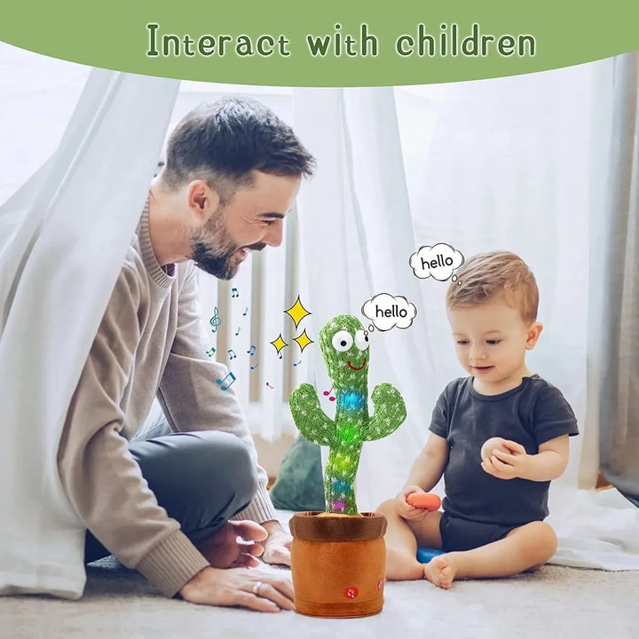 Talking, Singing & Dancing Cactus Toy for Kids